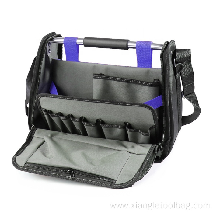 Expandable Pockets Tool Bags Open Top Electrician Waterproof